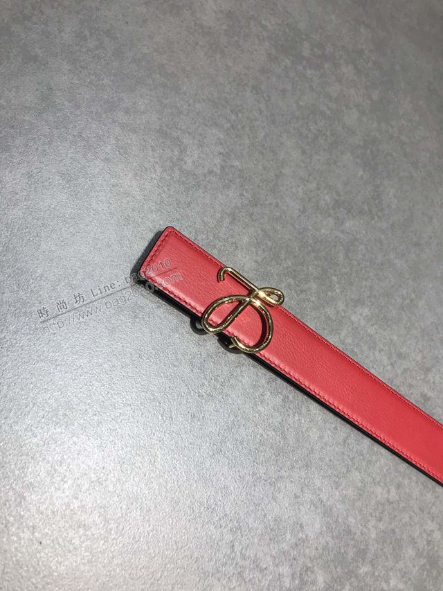 LOEWE皮帶 原單進口雙面頭層牛皮 羅意威女士皮帶  xfp2154